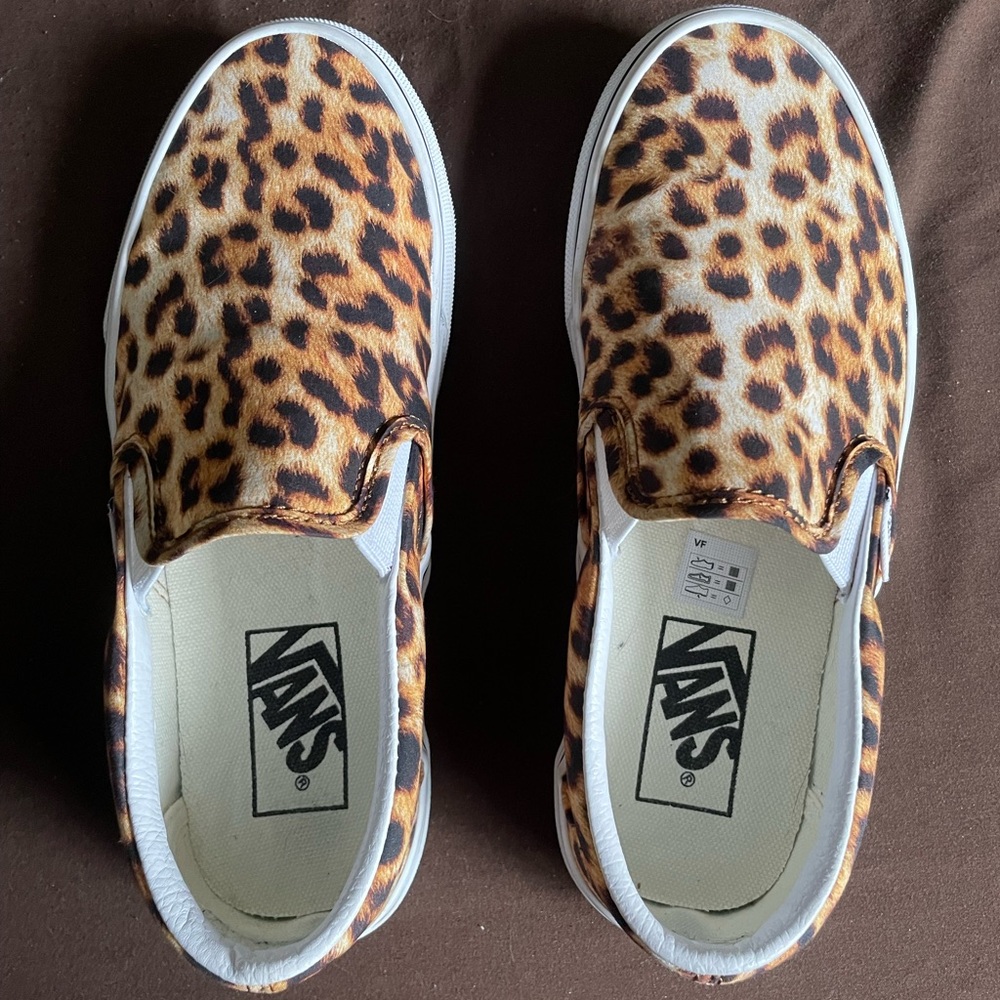 Leopard Slip-On Vans